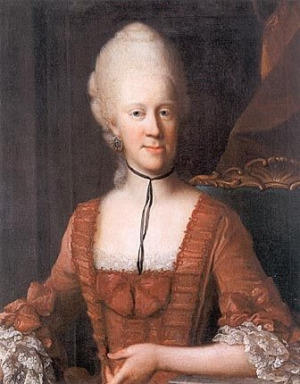 Portrait de Charlotte von Sachsen-Meiningen (1751 - 1827)