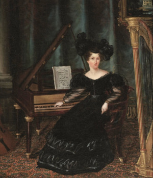 Portrait de Pauline de Billehé de Valensart (1800 - 1872)