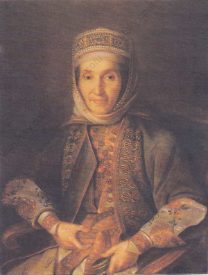 Portrait de Anna Yekimovna (ca 1710 - 1770)
