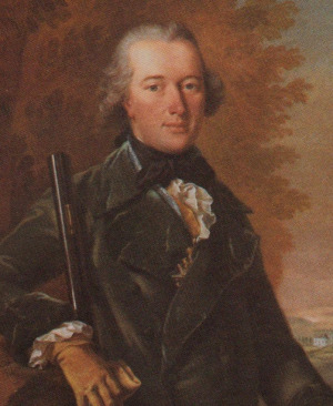 Portrait of Carl von Donop (1732 - 1777)
