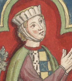 Portrait de Alix de Thouars (1201 - 1221)