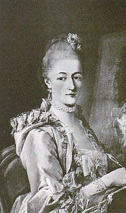 Portrait of Анна-Мария Родионовна Ведельa (1746 - 1775)