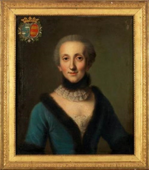 Portrait de Marie Élisabeth de Raincy ( - av 1764)