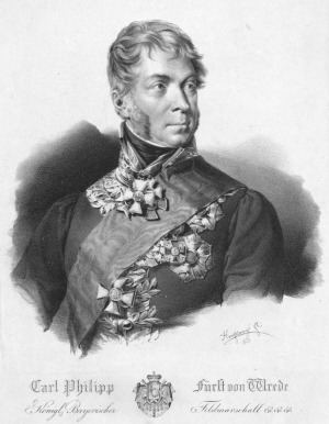Portrait de Carl Philipp von Wrede (1767 - 1838)