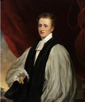 Portrait of Reginald Heber (1783 - 1826)