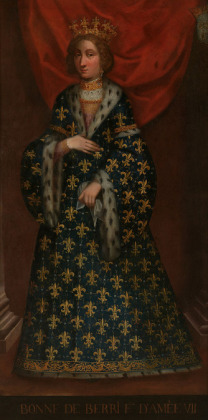 Portrait de Bonne de Berry (1367 - 1435)