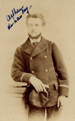 Portrait de Arthur Bahezre de Lanlay (1848 - 1894)