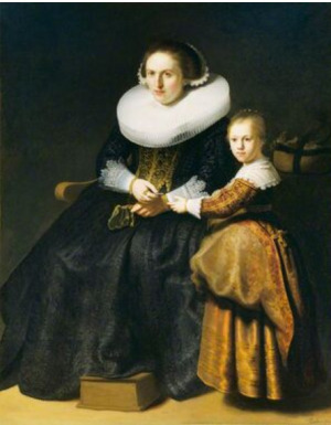 Portrait of Susanna van Collen (1606 - 1637)