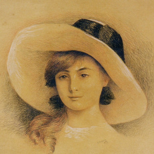 Portrait of Solange Quinchez (1900 - 1986)