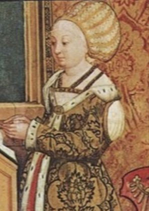 Portrait de Zofia Jagiellonka (1464 - 1512)