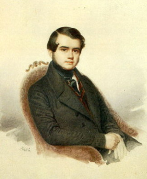 Portrait of Влади́мир Алекса́ндрович Соллогу́б (1813 - 1882)