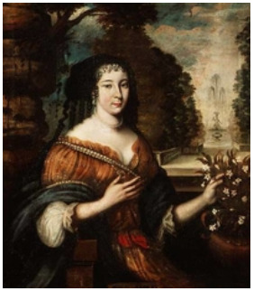 Portrait de Madeleine de Scudéry (1607 - 1701)