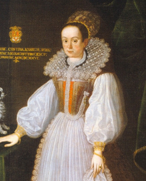 Portrait de Krisztina Nyáry (1604 - 1641)