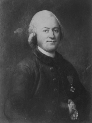 Portrait de Jean Louis Claude de Monicault (1730 - 1800)
