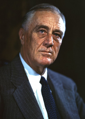 Portrait of Franklin Roosevelt (1882 - 1945)