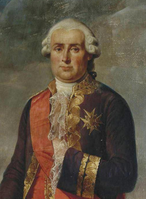 Portrait de Charles Benoît de Guibert (1715 - 1786)
