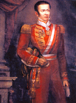 Portrait de José Mariano de La Riva-Aguero ( - 1858)