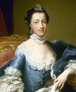 Portrait de Mary von Hannover (1723 - 1772)