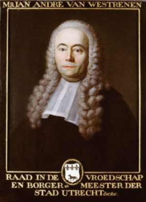 Portrait of Johannes Andreas van Westrenen (1712 - 1790)