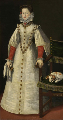 Portrait de Polyxena von Pernstein (1566 - 1642)