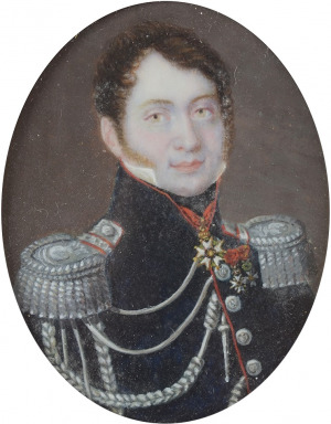 Portrait de Louis Marie Véron de Farincourt (1786 - 1847)