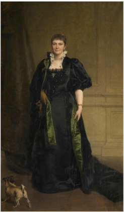 Portrait de Édith van Eersel (1841 - 1921)
