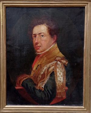 Portrait de Jonathas III de Penfentenyo de Cheffontaines (1807 - 1882)