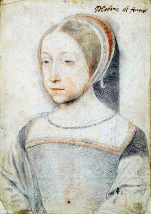Portrait de Renée de France (1510 - 1575)