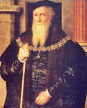 Portrait de Anthony Wingfield ( - 1552)