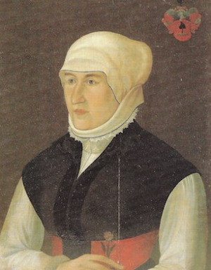 Portrait de Zsuzsanna Lorántfy (1602 - 1660)