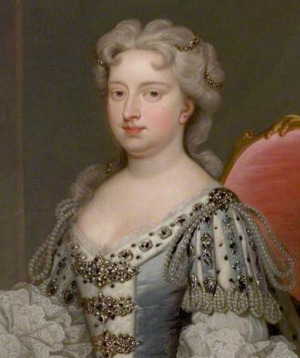 Portrait de Caroline von Hohenzollern (1683 - 1737)