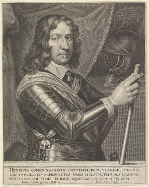 Portrait de Heinrich von Nassau-Siegen (1611 - 1652)