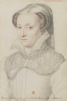 Portrait de Hélène de Tournon (ca 1516 - ap 1571)