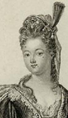Portrait de Louise Victoire de Caumont (ca 1665 - ap 1722)