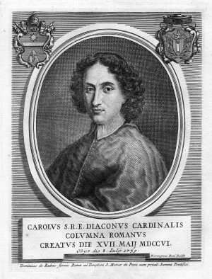 Portrait de Carlo Colonna (1665 - 1739)
