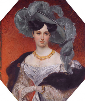 Portrait de Stefania Radziwiłł (1809 - 1832)