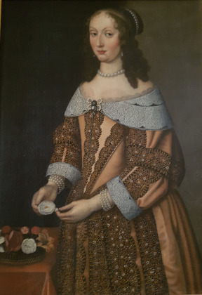 Portrait de Marie Euphrosine von Pfalz-Zweibrücken-Kleeburg (1625 - 1687)