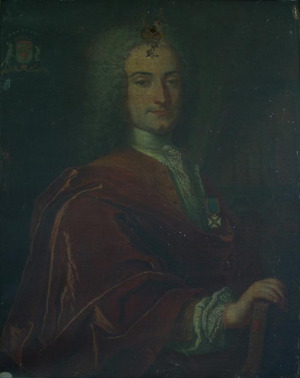 Portrait de Bernard II de Marne (1703 - 1776)