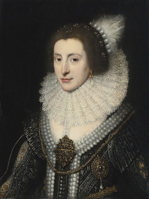 Portrait de Elizabeth Stuart (1596 - 1662)