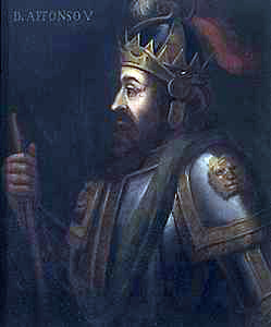 Portrait de Alphonse V de Portugal (1432 - 1481)