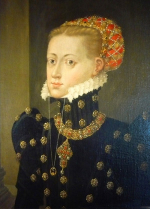 Portrait de Marie-Anne de Bavière (1551 - 1608)