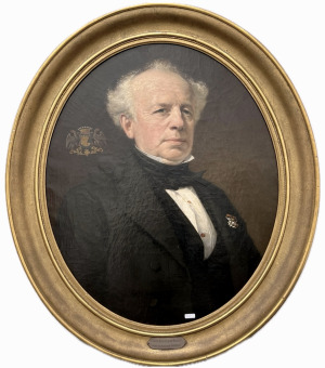 Portrait of Augustin de Baillet (1794 - 1866)