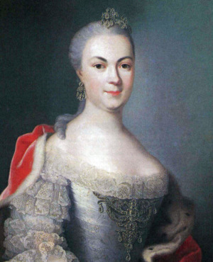 Portrait de Prinzessin George (1729 - 1818)