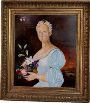 Portrait de Marie Jeanne du Coëtlosquet (1732 - 1769)