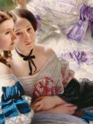 Portrait de Louise Poitelon du Tarde (1825 - 1891)