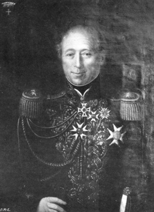 Portrait de Eugène de Courten (1771 - 1839)