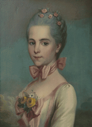 Portrait de Charlotte Testard de Montigny (1749 - )