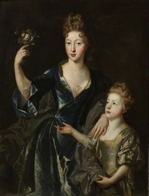 Portrait of Marie-Thérèse d'Alègre (1680 - 1706)