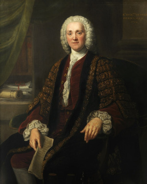 Portrait de George Grenville (1712 - 1770)