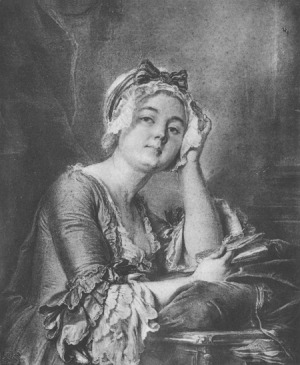 Portrait de Anne Charlotte Laurence Duvivier Bourgogne (1740 - 1786)